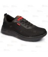 Zapatillas sanitarias antideslizantes y transpirables SRC 01 F0 color negro