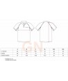 Polo de trabajo bicolor transpirable de manga corta con bolsillo