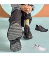 Zapatillas sanitarias antideslizantes y transpirables de micro fibra