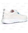 Zapatillas sanitarias antideslizantes y transpirables SRC 01 F0 color blanco
