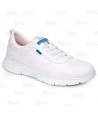 Zapatillas sanitarias antideslizantes y transpirables SRC 01 F0 color blanco