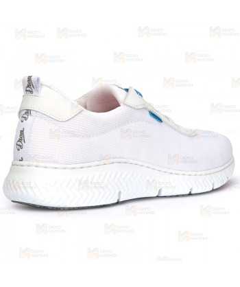 Zapatillas sanitarias antideslizantes y transpirables SRC 01 F0 color blanco