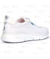 Zapatillas sanitarias antideslizantes y transpirables SRC 01 F0 color blanco