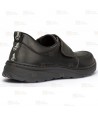 Zapato sanitario de micro fibra transpirable con cierre velcro