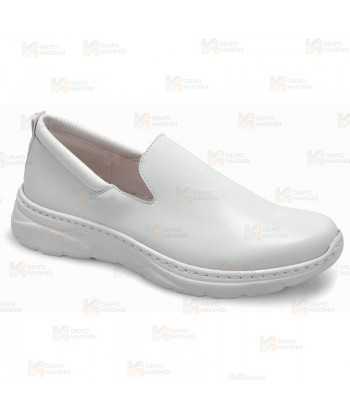 Zapato sanitario de microfibra, antideslizante y transpirable