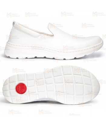 Zapato sanitario de microfibra, antideslizante y transpirable
