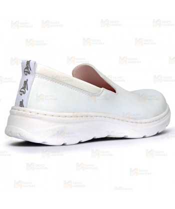 Zapato sanitario de microfibra, antideslizante y transpirable
