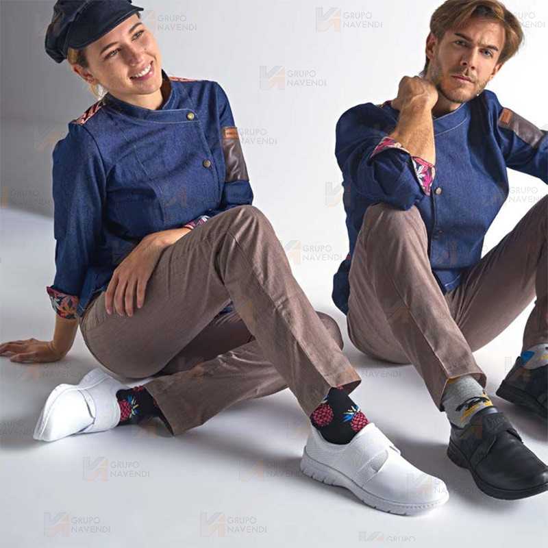 Zapato transpirable y antideslizante con cierre elástico