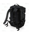 Mochila táctica Molle negra de 36 litros