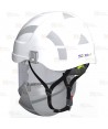 Casco de protección eléctrica y anti arco con pantalla facial retráctil