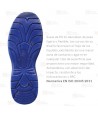 Zapato de seguridad no metálico Dunlop S3 SRC HRO ESD