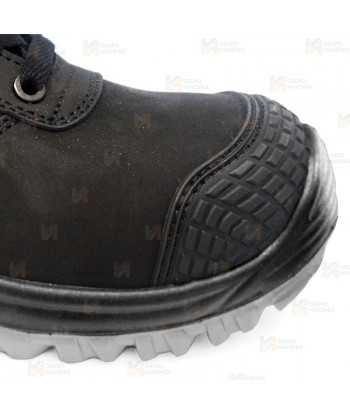 Bota de caña media en piel de seguridad S3 no metálica de Dunlop