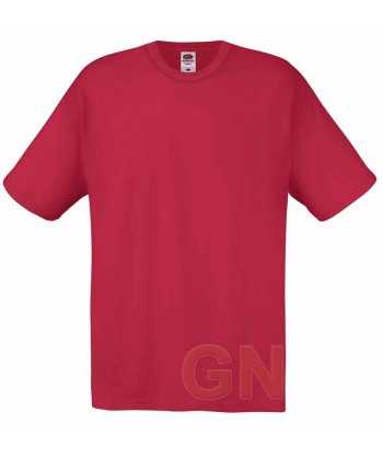 Camiseta Fruit of the Loom de algodón cuello redondo