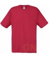 Camiseta Fruit of the Loom de algodón cuello redondo