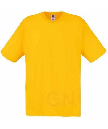 Camiseta Fruit of the Loom de algodón cuello redondo