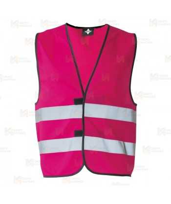 Chaleco con múltiples colores para adulto color magenta