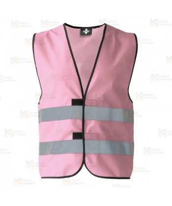 Chaleco con múltiples colores para adulto color rosa