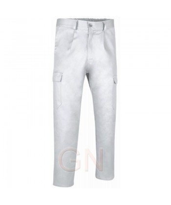 Pantalón forrado blanco contra el frío