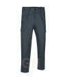Pantalón forrado gris oscuro contra el frío