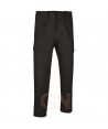 Pantalón forrado negro contra el frío