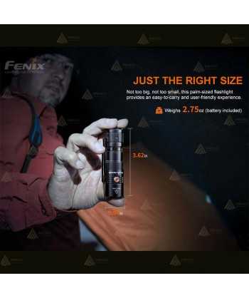 Linterna táctica recargable Fénix PD25R de 800 lúmenes