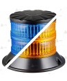 Baliza con luces azul/ámbar, de alta potencia para emergencias