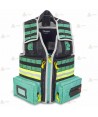 Chaleco reflectante Molle para equipos de rescate