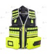 Chaleco reflectante Molle para equipos de rescate