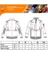 Softshell ignífugo multinorma de fibra modacrílica