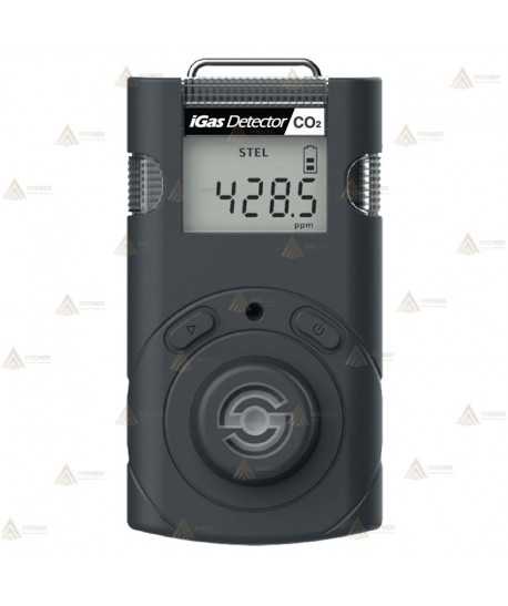 Detector monogás reutilizable con cambio de sensor y batería para Dióxido de Carbono (CO2)