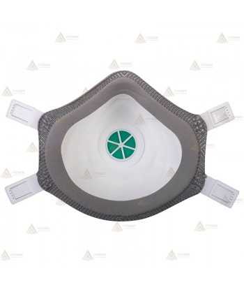 Mascarilla profesional con válvula desechable de nivel FFP3