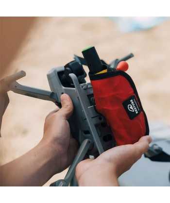 Dispositivo de flotabilidad automático para primera intervención y drones