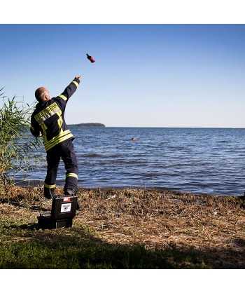 Dispositivo de flotabilidad automático para primera intervención y drones