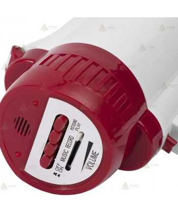 Megáfono portátil 4 en 1 con batería recargable para socorristas