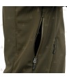 Chaqueta elástica de entretiempo con capucha para caza