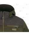 Chaqueta elástica de entretiempo con capucha para caza