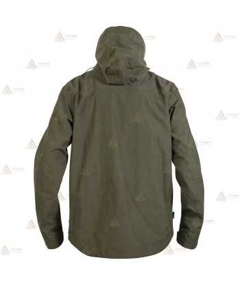 Chaqueta impermeable de entretiempo con capucha para caza