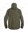 Chaqueta impermeable de entretiempo con capucha para caza
