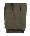 Chaqueta impermeable de entretiempo con capucha para caza