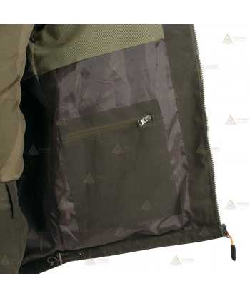 Chaqueta impermeable de entretiempo con capucha para caza