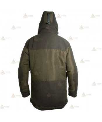Parka acolchada con membrana y capucha para actividades outdoor