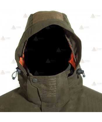 Parka acolchada con membrana y capucha para actividades outdoor