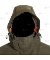 Parka acolchada con membrana y capucha para actividades outdoor