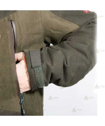 Parka acolchada con membrana y capucha para actividades outdoor