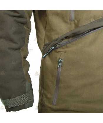 Parka acolchada con membrana y capucha para actividades outdoor