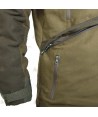 Parka acolchada con membrana y capucha para actividades outdoor
