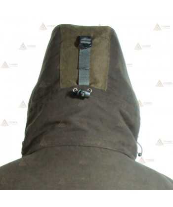 Parka acolchada con membrana y capucha para actividades outdoor