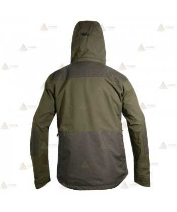 Chaqueta ligera e impermeable con refuerzos para caza y pesca