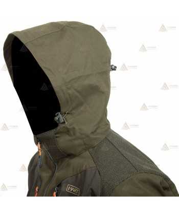 Chaqueta ligera e impermeable con refuerzos para caza y pesca