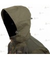 Chaqueta ligera e impermeable con refuerzos para caza y pesca